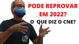 POSSO REPROVAR EM 2022 O QUE DIZ O CNE [upl. by Ciredor]