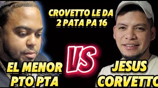 CROVETO 🆚 EL MENOR CROVETO LE DA 2 PATA PA 16 [upl. by Edrick]