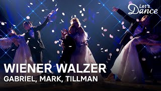 Gruppentanz Wiener Walzer mit Gabriel Kelly Mark Keller amp Tillman Schulz 🕺 💃  Lets Dance 2024 [upl. by Petronilla414]