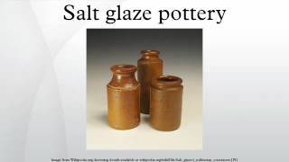 Salt glaze pottery [upl. by Olnton]