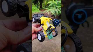 RC Car Powered by DC Motor  How To Make Remote car with DC motor  Making Mini RC car with DC motor [upl. by Eileen]