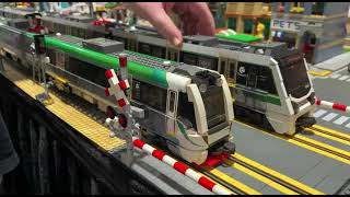 Lego Metro Trains Transperth B Train And C Train Showcase Trainman6000  R68 Subway By LegoMTA [upl. by Ahsatam21]