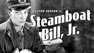 Steamboat Bill Jr 1928  HD  Full Film [upl. by Adnema741]