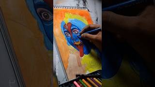 Main drawing banana kaise sikha 🥹 art viralshort trending sketch painting kalipuja2024 [upl. by Robbi245]