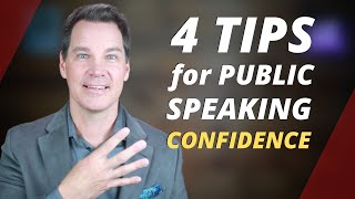 4 Public Speaking Tips for More Confidence [upl. by Atilrac]