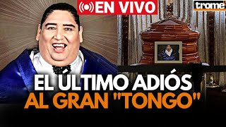 🔴EnVivo Tongo nos deja a los 65 años Desde el velorio del artista llegan a darle el último adiós😢🙏 [upl. by Nylloh]