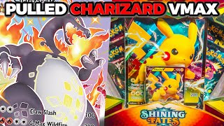 PULLED SHINY CHARIZARD VMAX SHINING FATES [upl. by Ammadis]