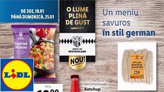 LIDL SAPTAMANA GERMANA DE JOI 18 IANUARIE 2024CATALOG LIDL 15 IANUARIE 2024OFERTE LIDL 18012024 [upl. by Enaffit]