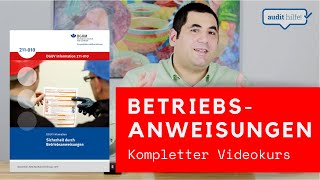 Full Anforderungen an Betriebsanweisungen  DGUV Information 211011 [upl. by Attenyw]