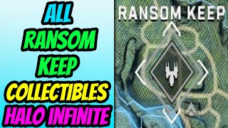 All Ransom Keep Collectibles  Halo Infinite [upl. by Mikkel]