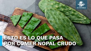 Estos son los beneficios de comer nopal crudo en ayunas [upl. by Khalid769]