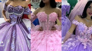 Cute quince dresses tiktok complications [upl. by Oliy]