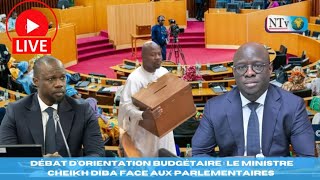 Débat dorientation budgétaire  Le Ministre Cheikh Diba face aux parlementaires [upl. by Monica]