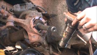 4x4 Chev Front Axle Fix [upl. by Gnouc]