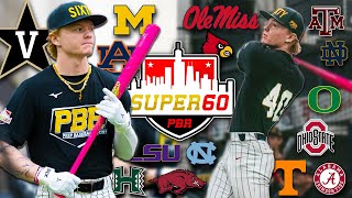 Max Clark amp Top D1 Prospects SHOW OFF w 100 MLB Scouts PBR Super 60 [upl. by Ylliw]