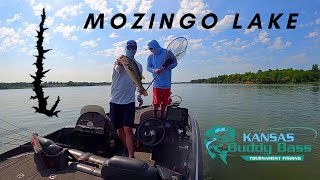 Mozingo Lake  2023 Kansas Buddy Bass [upl. by Yblok661]