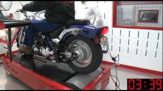 DYNOmite Dynamometer Motorcycle Dyno Demonstration Video [upl. by Nikolaus]