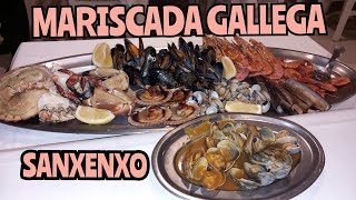 TÍPICA MARISCADA GALLEGA SANXENXO PONTEVEDRA [upl. by Phipps]