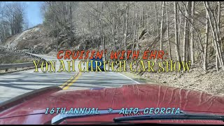 Cruisin with EHR 2024 Yonah Church Car Show [upl. by Arrat]