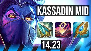 KASSADIN vs VIKTOR MID  Dominating  NA Master  1423 [upl. by Nitsua614]