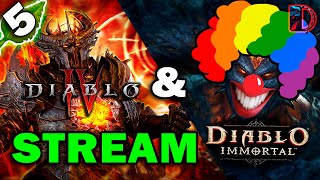 Diablo inmortal amp Diablo 4 T5 PTR [upl. by Aerdma864]