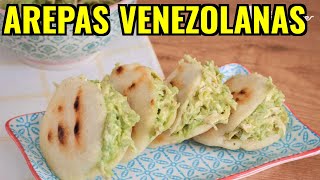 👩‍🍳 Receta Arepas Venezolanas  Como Hacer Arepas Venezolanas [upl. by Arytahs704]