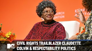 Civil Rights Trailblazer Claudette Colvin amp Respectability Politics  Need To Know [upl. by Gusba]