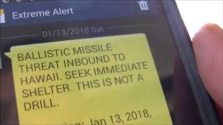 ICBM Alert Hawaii [upl. by Baugh107]