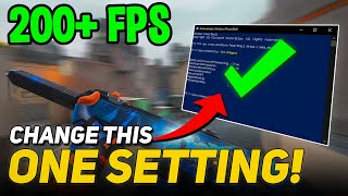 Change this ONE SETTING Now to Boost FPS in ALL GAMES  Lower Input Delay 2024 [upl. by Imef515]