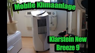 Mobile Klimaanlage Klarstein New Breeze 9  Test amp Review [upl. by Zeugirdor414]