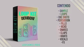 LIBRERÍA DE DEMBOW ESTILO DONATY  JEY ONE  LOMIIEL  LOOP KIT 2024 GRATIS 🌈🎁 [upl. by Tompkins883]