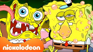 Bob Esponja  As Cenas MAIS NOJENTAS de Todos os Tempos de Bob Esponja  Compilação  Nickelodeon [upl. by Sinegold]