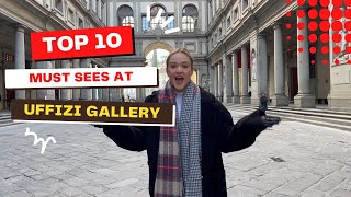 10 Must Sees In Florences Uffizi Gallery [upl. by Yeca722]