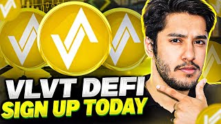 VLVT DEFI 🔥SIGN UP TODAY🔥GET 5 USDT SIGN UP BONUS [upl. by Jordanson]