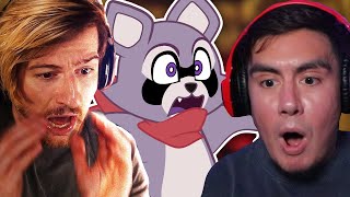 Reacting to YouTubers Playing My Game Indigo Park [upl. by Ssac]