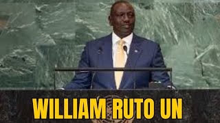 Kenyan Presidents POWERFUL Speech SHOCKS the UN General Debate [upl. by Federica]