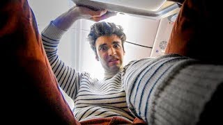 The CHEAPEST AIRPLANE SEAT in THE WORLD NYC to THE UK [upl. by Ilyse]