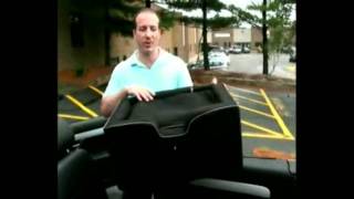 Pet Gear Booster Car Seats for Dogs Demonstration amp Installation [upl. by Ahsotal878]