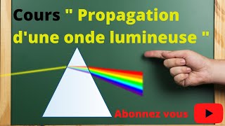 cours onde lumineuse 2bac svt pc et sm [upl. by Roderic]