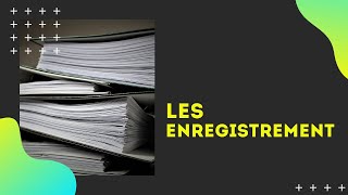 Algorithme  Enregistrement  Cour [upl. by Atinihs]