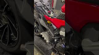 Diavel V4 Akropovik race exhaust motorcycle youtubeshorts yt youtube ducati bmwr1000 trending [upl. by Zeiger655]