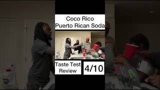 Coco Rico Puerto Rican Soda Taste Test Review Short [upl. by Mowbray890]