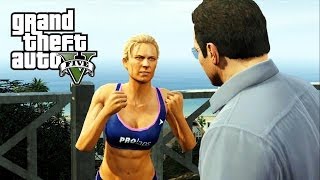 GTA V  Exercitando Demônios  Michael PS3  PTBR [upl. by Buffy91]