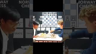 Pragg Vs Magnus  Pragg Beats Magnus In Classical  chess magnuscarlsen [upl. by Hagar701]