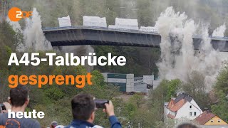 heute 19 Uhr Flüchtlingsgipfel Talbrücke gesprengt Straßenfeste im Königreich english [upl. by Ynaffat]