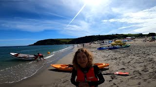 Pentewan Sands Cornwall  important info for visitors [upl. by Nitsraek]