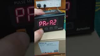 AUTONICS MP5 SERIES  RPM MEASURE PRESENT VALUE 360 RPM [upl. by Pinto305]