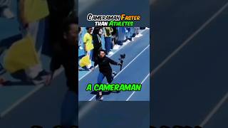 Cameraman Faster than Athletes [upl. by Dyob]