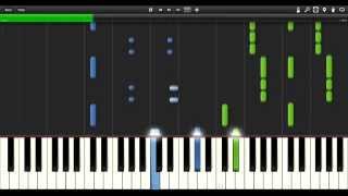 How to play the LakeTown Theme Thrice Welcome for Piano Synthesia [upl. by Aisena]