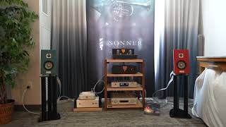 Sonner Audio Allegro Unum Loudspeakers  Margules SF220 Pre U280SC Amp 30th Annive  AXPONA 2024 [upl. by Ursola657]